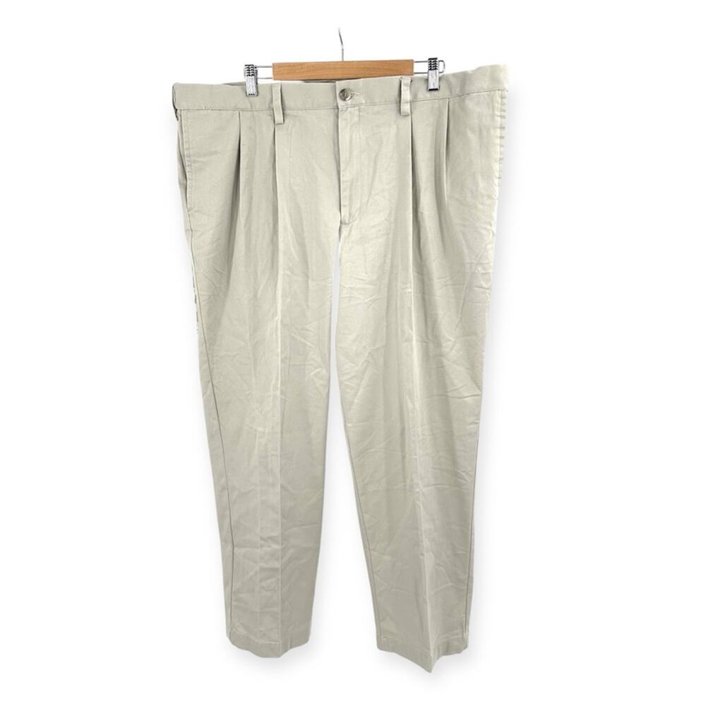 Dockers Big & Tall Classic Fit Pleated Easy Khakis Size 44x30